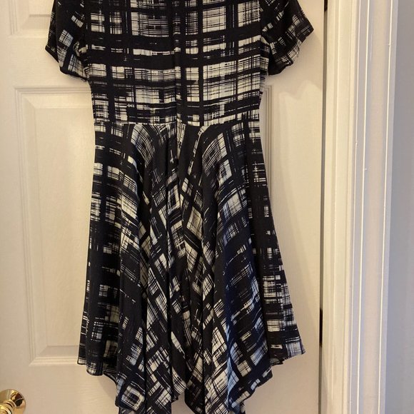 Anthropologie Painted Plaid Dress - Corey Lynn Cal - Picture 4 of 4